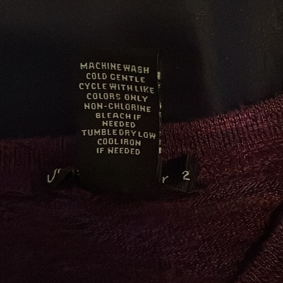 Size 2X purple and black short sleeve shirt - Picture 5 of 6